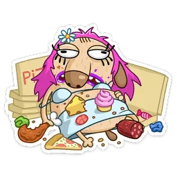 Леди Ди sticker 2