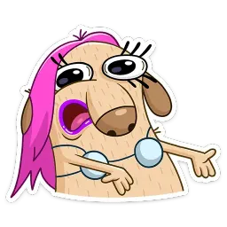 Леди Ди sticker 5