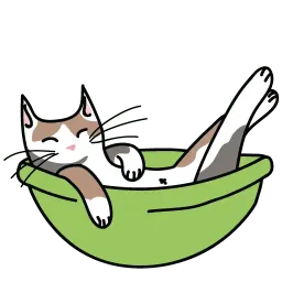 LENTOV cats sticker 3