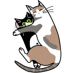 LENTOV cats sticker 9