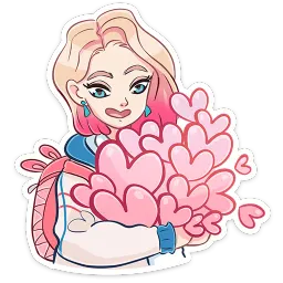 Лера Анастасия Север sticker 4