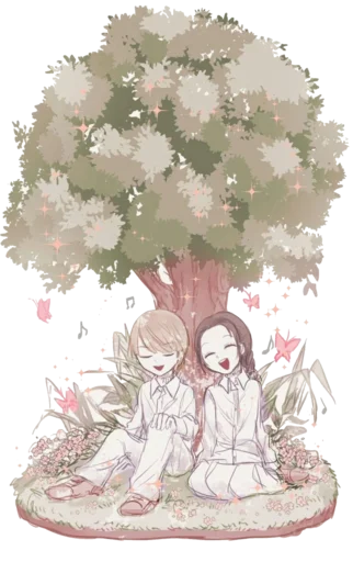 Leslie & Isabella sticker 4