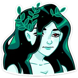 Русалка Леся ВКонтакте, Анастасия Волк Telegram sticker pack