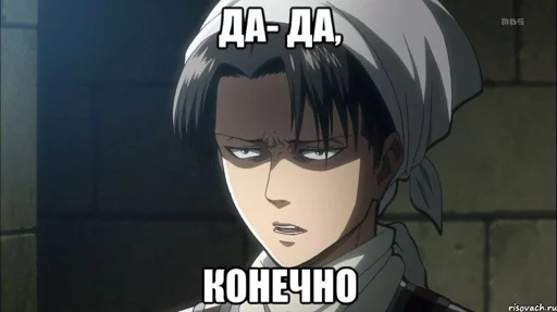 Levi Ackerman sticker 9