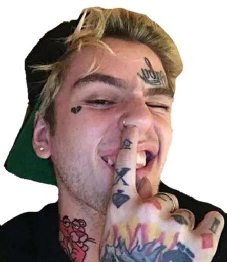 LiL Peep sticker 17