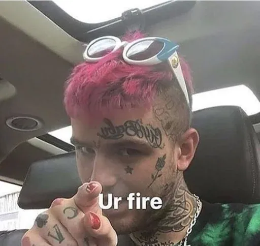 LiL Peep sticker 86