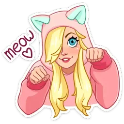 Лина Telegram sticker pack