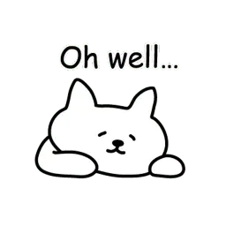 Котик лежебока sticker 6