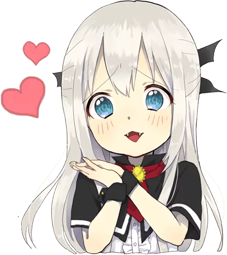A little girl Sticker (Vampire) :: @line_stickers sticker 3