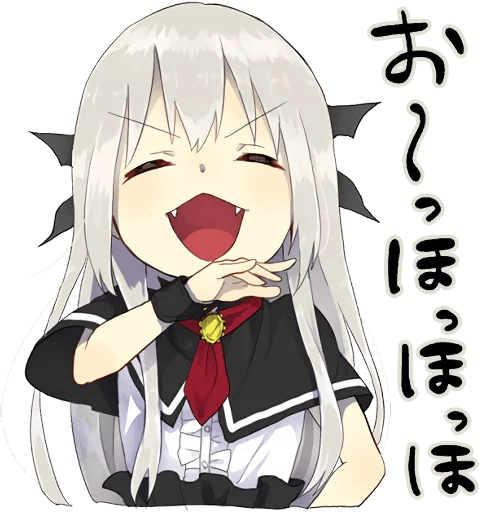 A little girl Sticker (Vampire) :: @line_stickers sticker 4