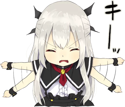 A little girl Sticker (Vampire) :: @line_stickers sticker 6