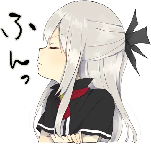 A little girl Sticker (Vampire) :: @line_stickers sticker 7