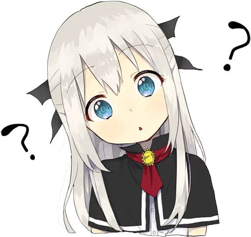 A little girl Sticker (Vampire) ENG :: @line_stickers sticker 2