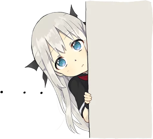 A little girl Sticker (Vampire) ENG :: @line_stickers sticker 11