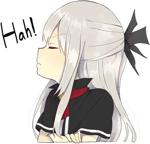 A little girl Sticker (Vampire) ENG :: @line_stickers sticker 7