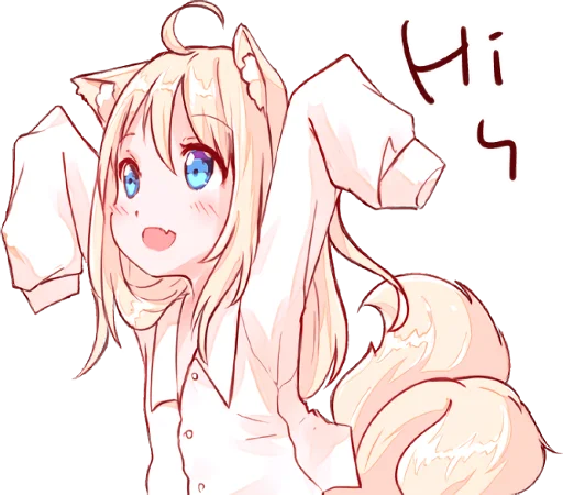 NEKOMIMI-MiA 2 :: @line_stickers sticker 11