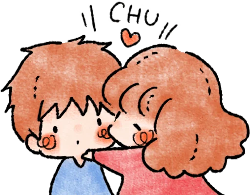 ohanashi stamp ~couple~ :: @line_stickers sticker 2