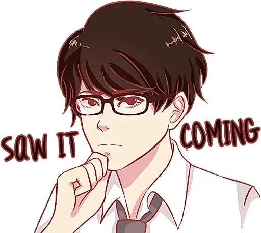 That One Guy With Glasses. :: @line_stickers sticker 12