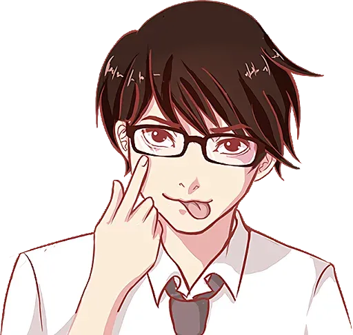 That One Guy With Glasses. :: @line_stickers sticker 13