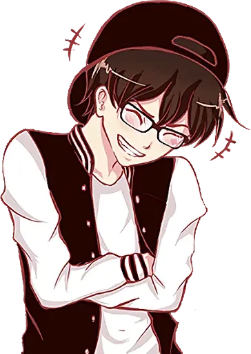 That One Guy With Glasses. :: @line_stickers sticker 16