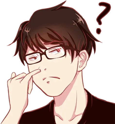 That One Guy With Glasses. :: @line_stickers sticker 3