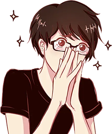 That One Guy With Glasses. :: @line_stickers sticker 24