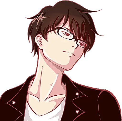 That One Guy With Glasses. :: @line_stickers sticker 30