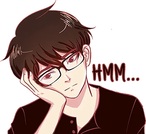 That One Guy With Glasses. :: @line_stickers sticker 7