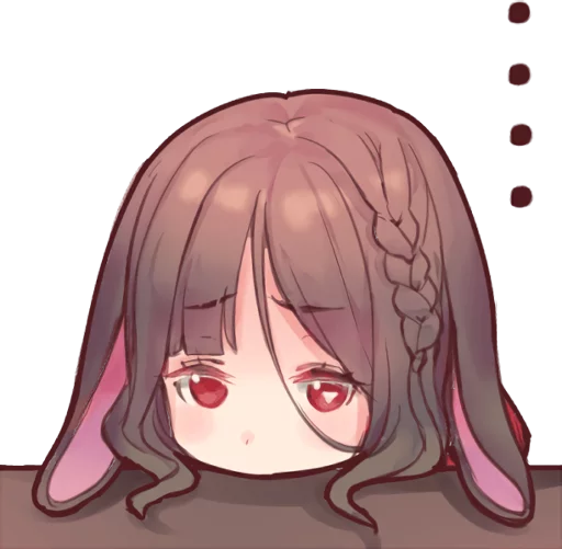Wolf boy and Rabbit girl :: @line_stickers sticker 12