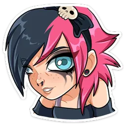 Линка Анна Атари Telegram sticker pack