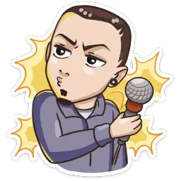 Linkin Park (@TgSticker) sticker 6
