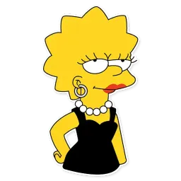 Лиза Симпсон Telegram sticker pack