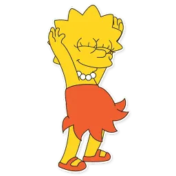 Лиза Симпсон sticker 12