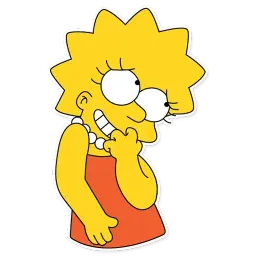 Лиза Симпсон sticker 3