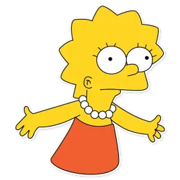 Лиза Симпсон sticker 4