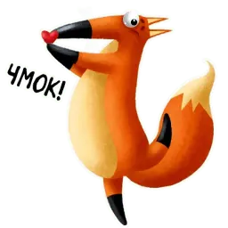 Лисонька Telegram sticker pack