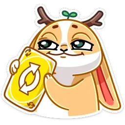 Листочек sticker 12
