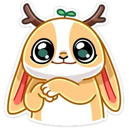 Листочек sticker 4