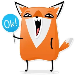 Foxy sticker 2