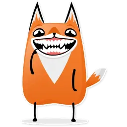 Foxy sticker 3