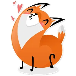 Foxy sticker 4