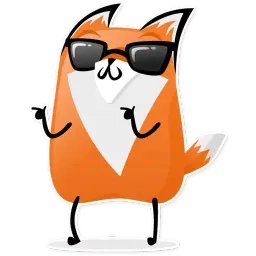 Foxy sticker 6