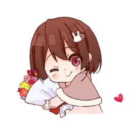 Маленькая девочка sticker 12