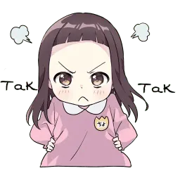Little Girl sticker 12