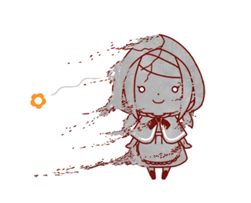 Little Red Riding Hood & Wolf sticker 12