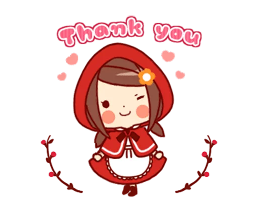Little Red Riding Hood & Wolf sticker 7