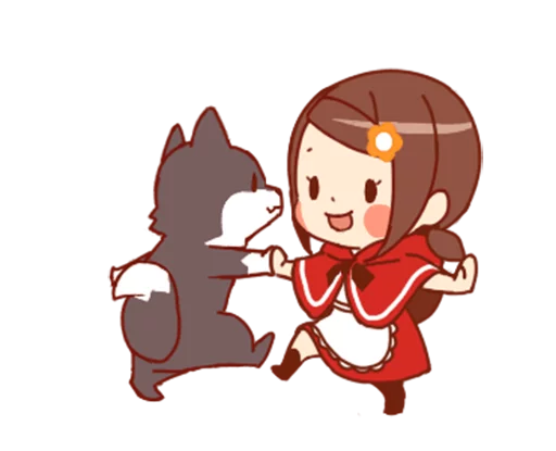 Little Red Riding Hood & Wolf sticker 8