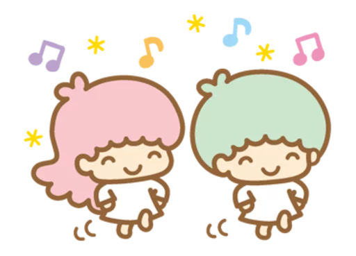 Little Twin Stars @tikelku sticker 4