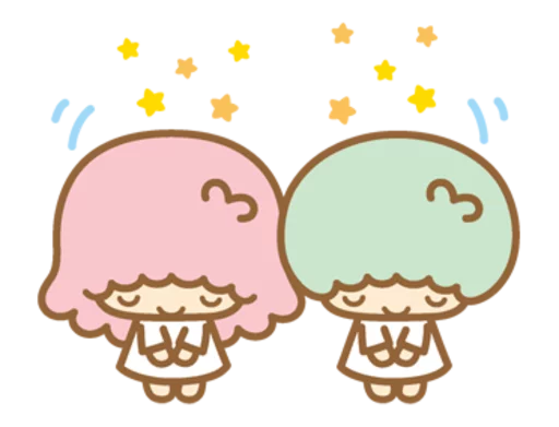 Little Twin Stars @tikelku sticker 5