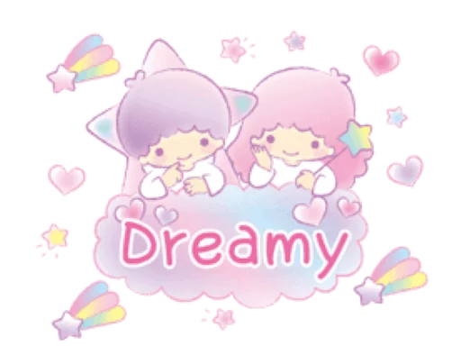 Little Twin Stars: Dreamy sticker 3